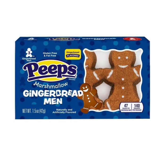 Peeps Gingerbread Men 3 Pack 33g