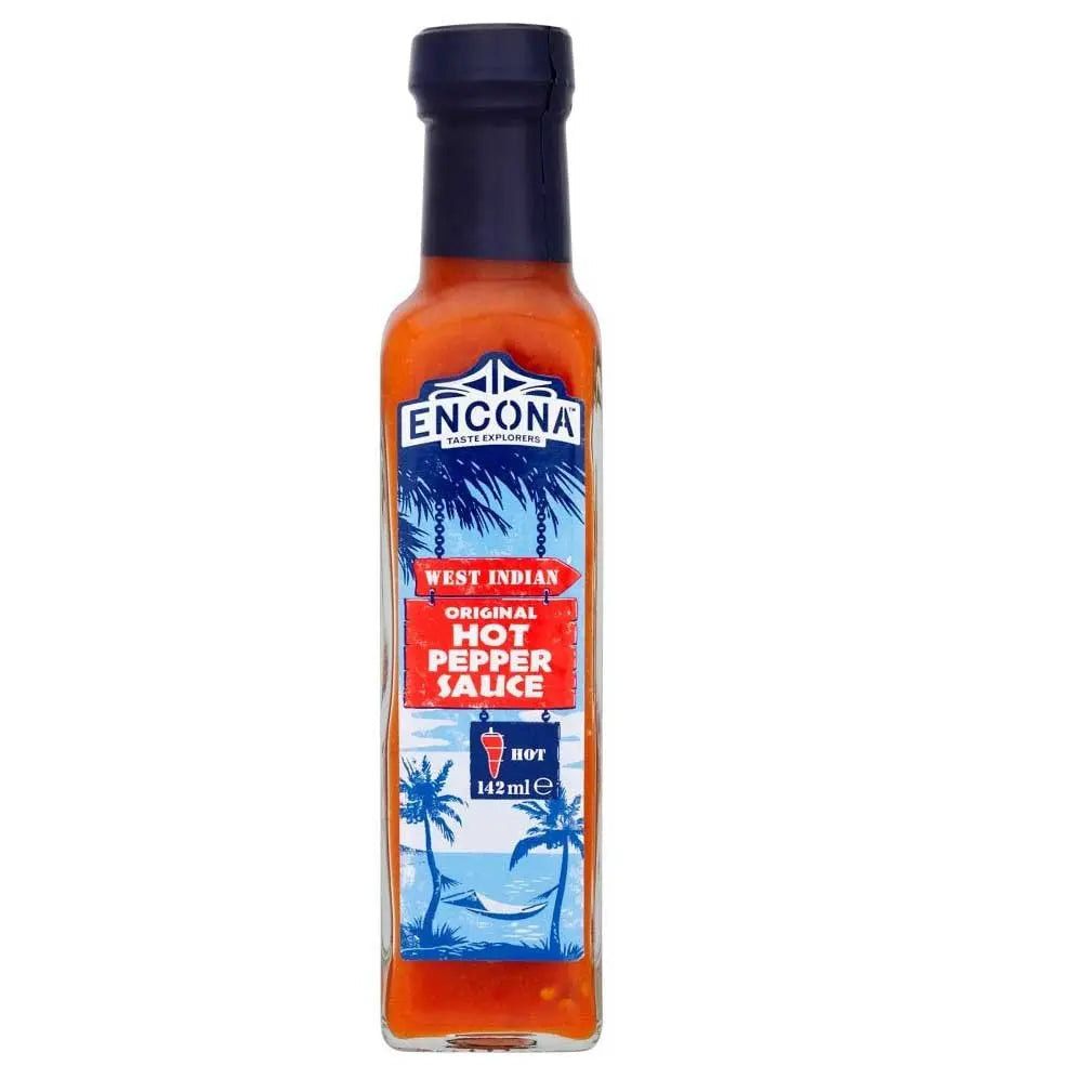 Encona West-Indische Heet Peper Saus Heet 142ml OhMyCandyBox