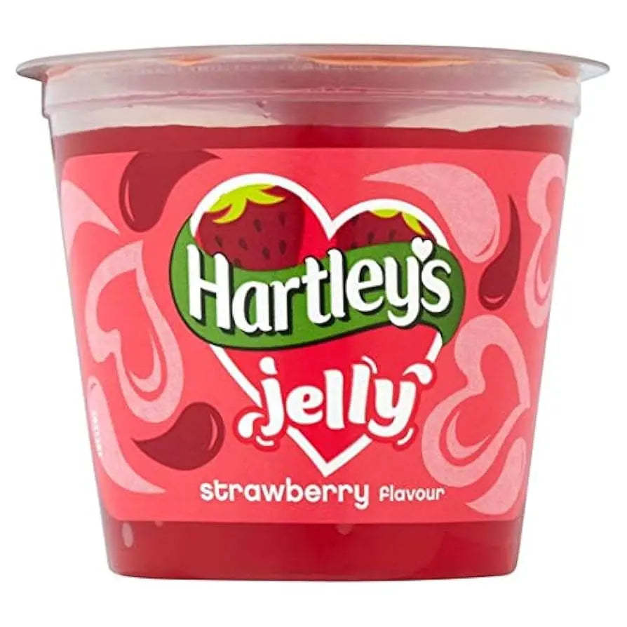 Hartley's Jelly Aardbei 125g OhMyCandyBox