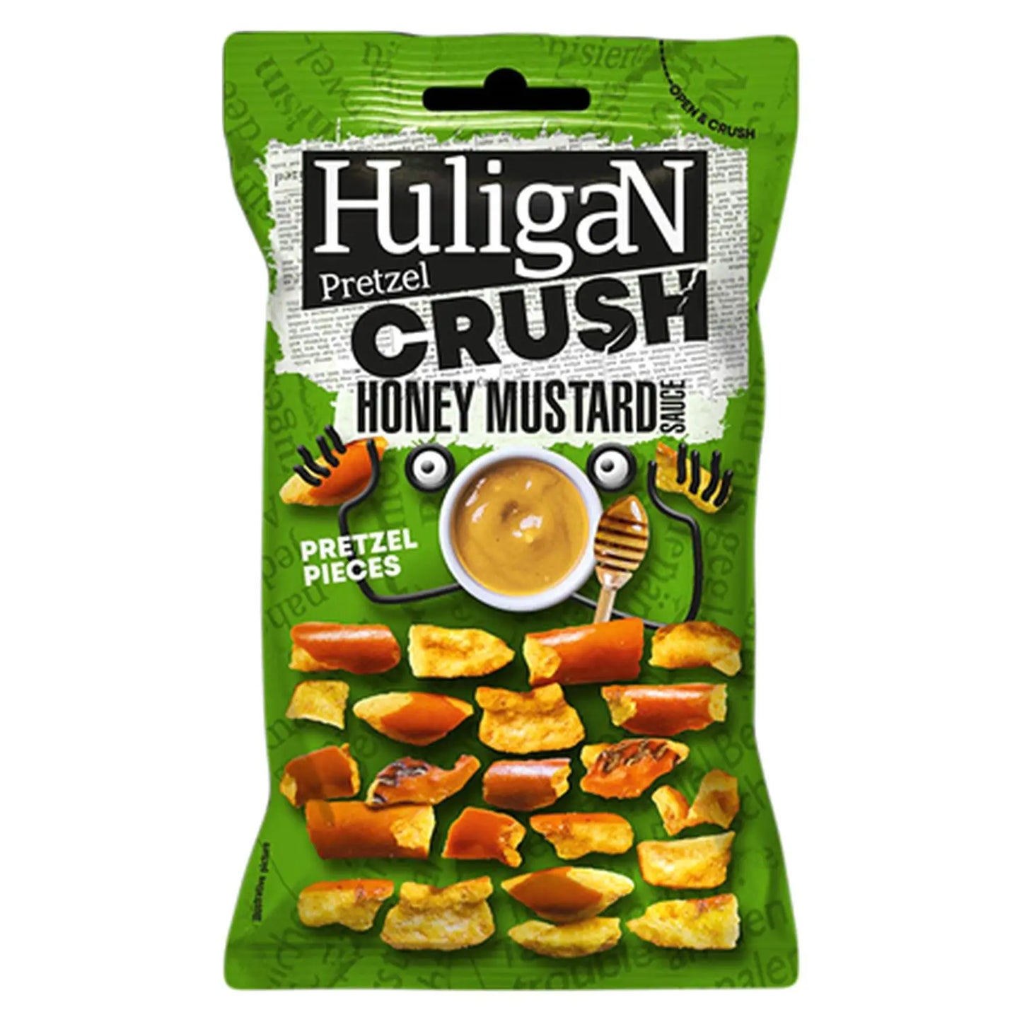 HuligaN Pretzel Crush Honing Mosterd Saus 65g OhMyCandyBox