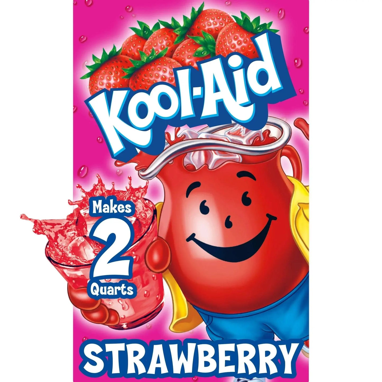 Kool Aid Aardbei 3.9g OhMyCandyBox