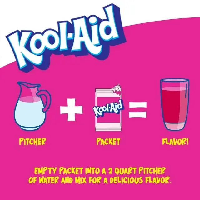 Kool Aid Aardbei 3.9g OhMyCandyBox