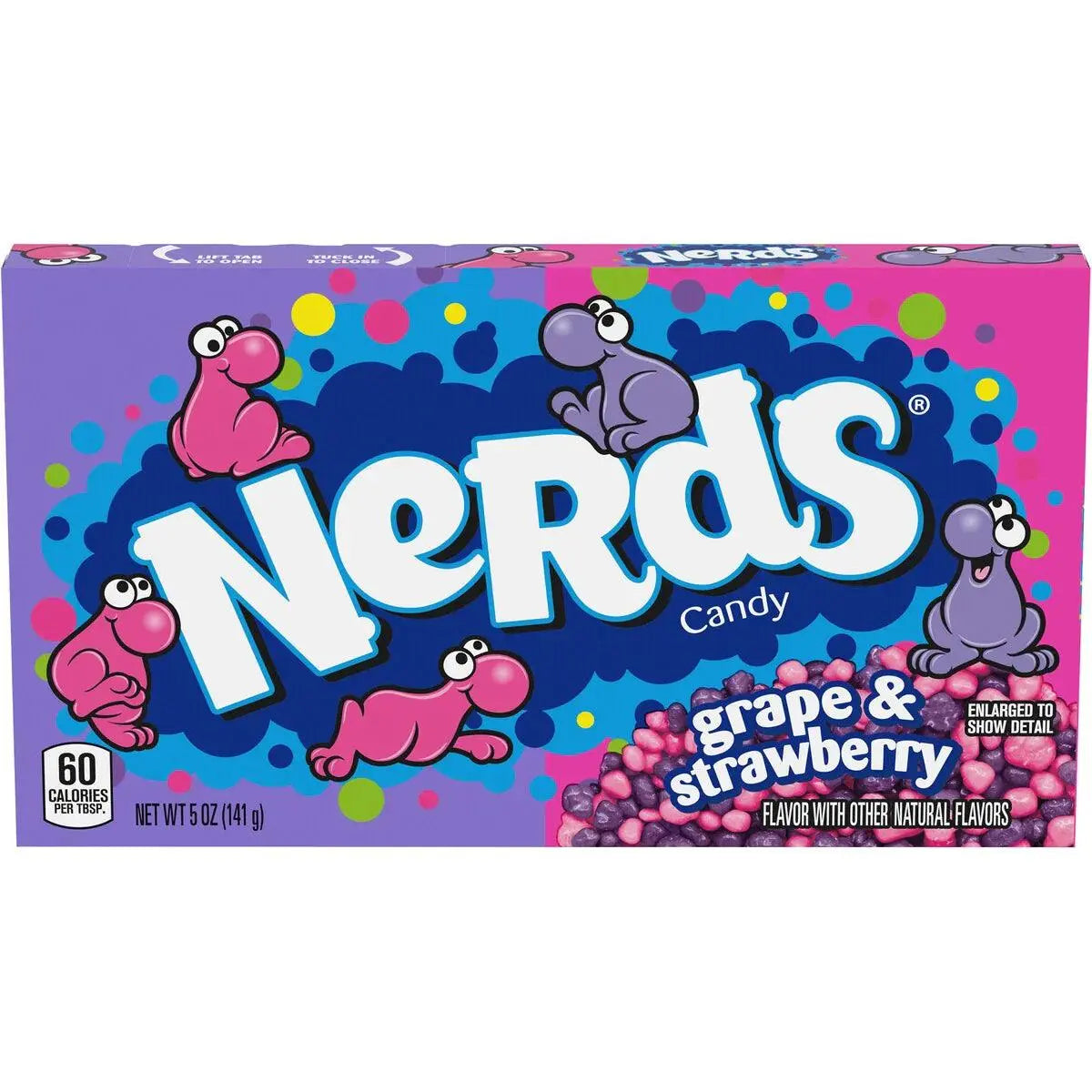 Nerds - Druif & Aardbei 141g OhMyCandyBox