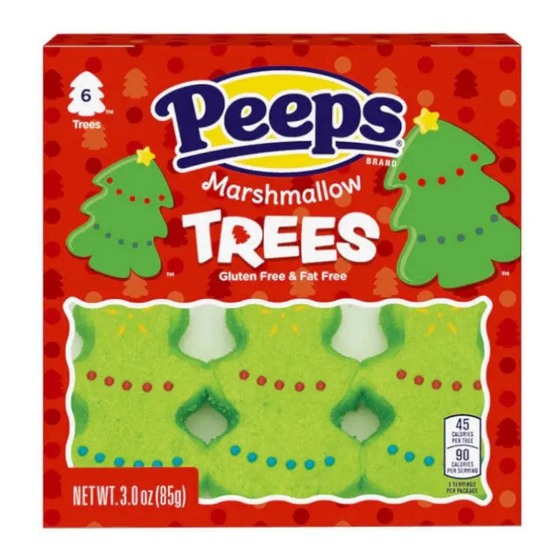 Peeps Marshmallow Kerstbomen 6-Pack 85g OhMyCandyBox