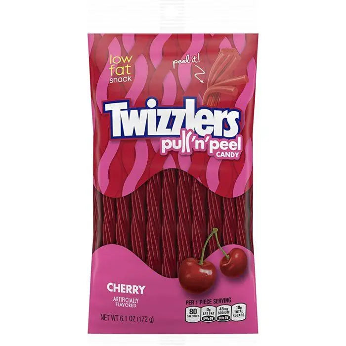 Twizzlers Pull 'n' Peel Kers 172g OhMyCandyBox