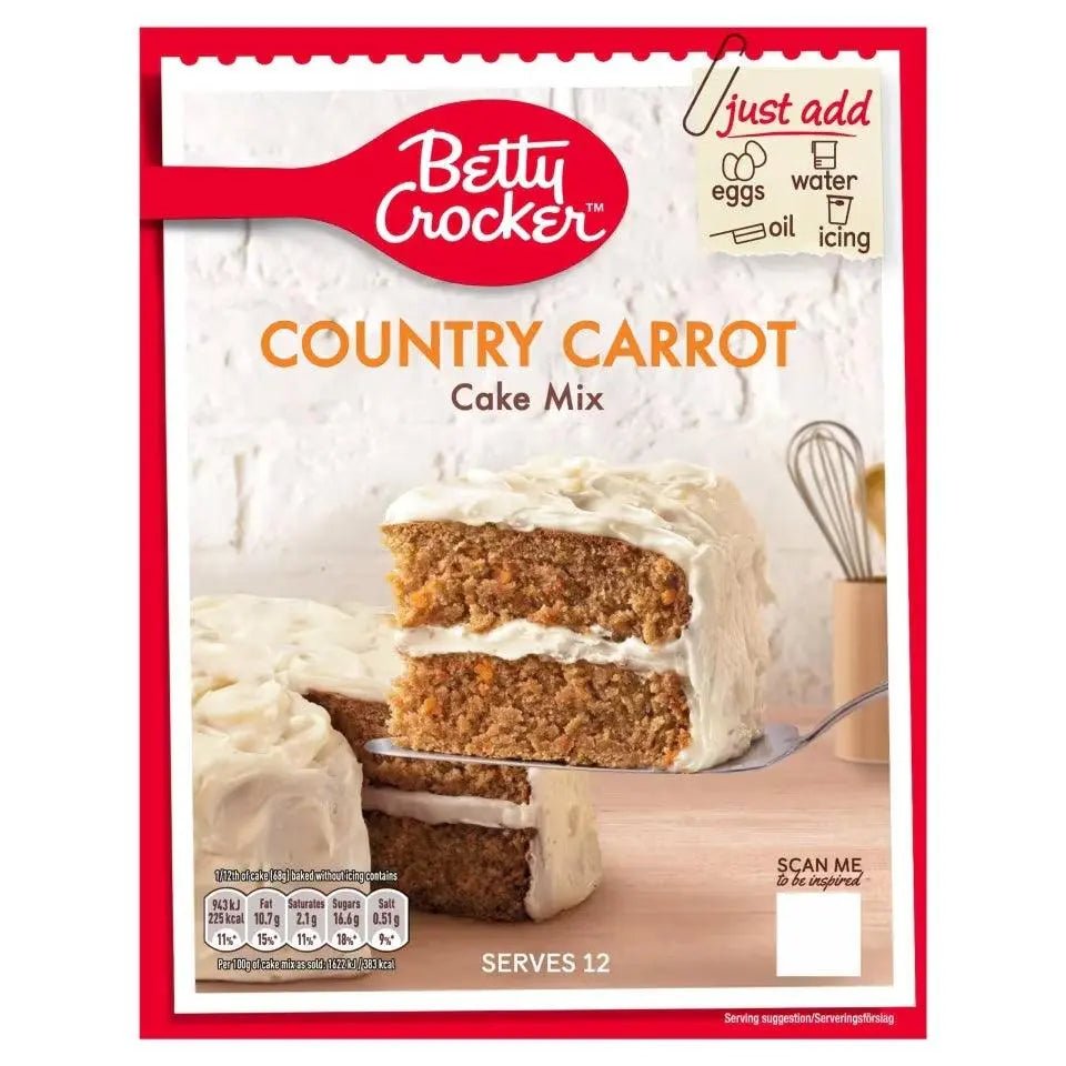 Betty Crocker Cake Mix Country Carrot 425g OhMyCandyBox