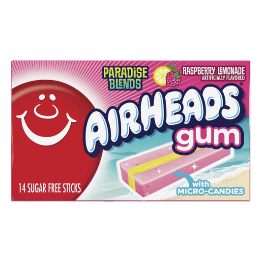 Airheads Gum Raspberry Lemonade 34g OhMyCandyBox