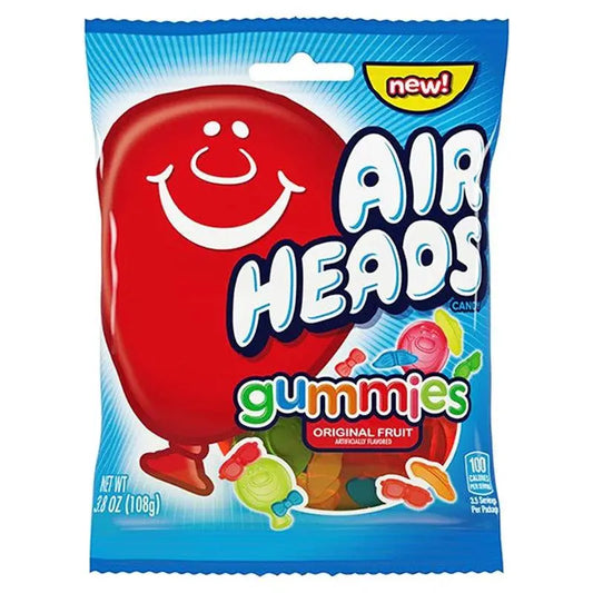 Airheads Gummies Original Fruit 108g OhMyCandyBox