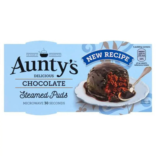 Aunty's Delicious Steamed Puds Chocolade 190g OhMyCandyBox