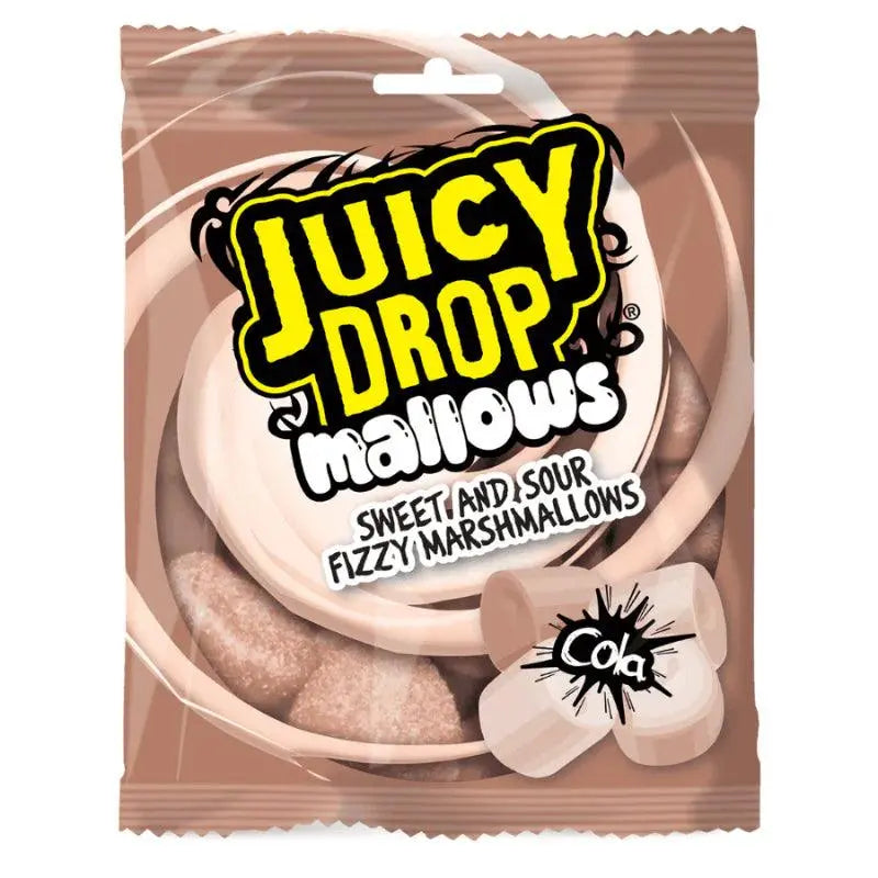 Bazooka Juicy Drop Mallows Cola 100g OhMyCandyBox