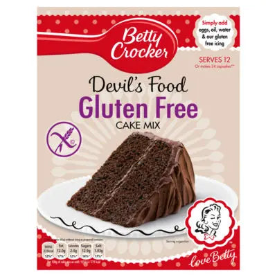 Betty Crocker Cake Mix Glutenvrij Devil's Food 425g OhMyCandyBox