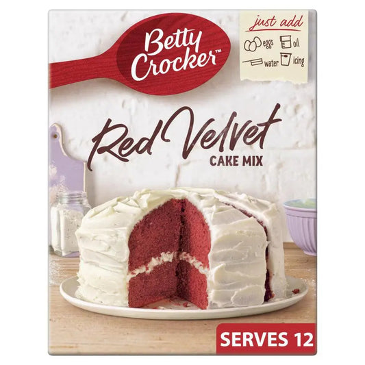 Betty Crocker Cake Mix Rode Velvet 425g OhMyCandyBox