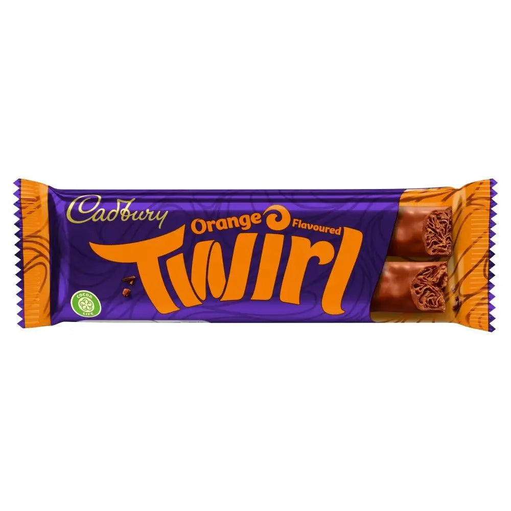 Cadbury Twirl Sinaasappel 43g OhMyCandyBox