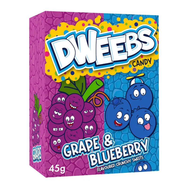 Dweebs Druif & Blauwe Bes 45g OhMyCandyBox