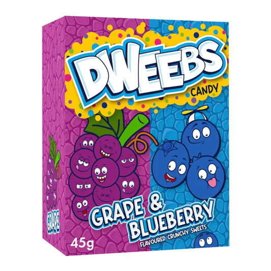 Dweebs Druif & Blauwe Bes 45g OhMyCandyBox