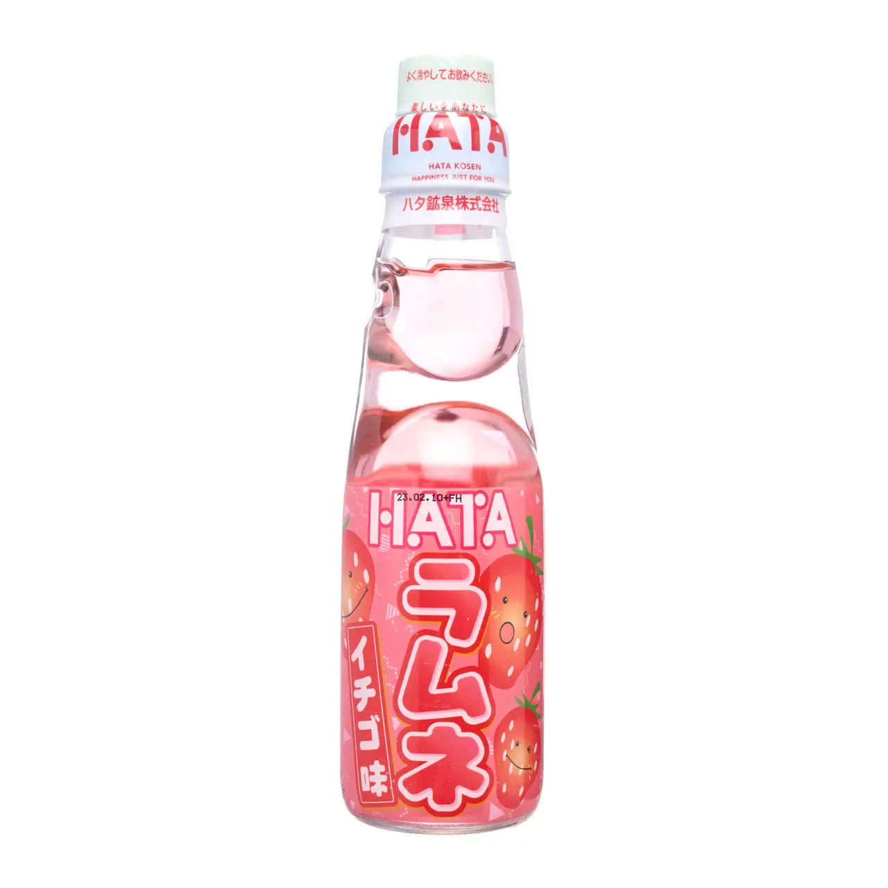 Hatakosen Ramune Soda Aardbei 200ml OhMyCandyBox