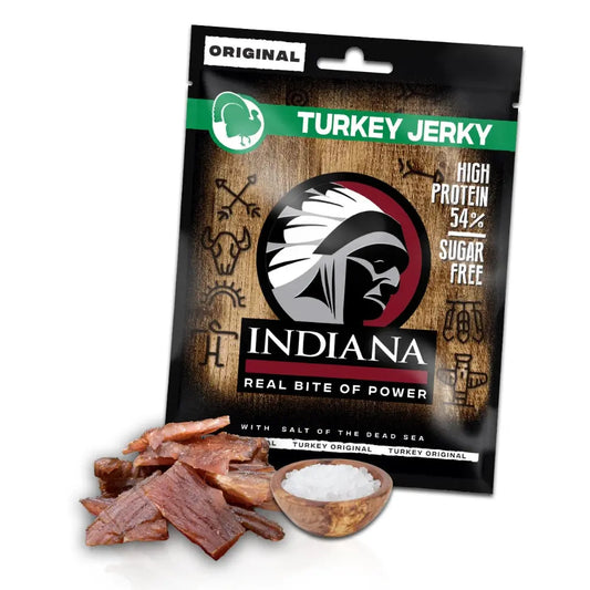 Indiana Jerky Kalkoen Original 25g OhMyCandyBox