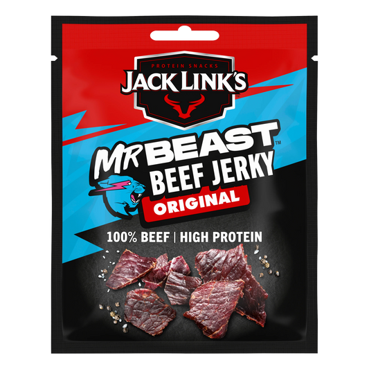 Jack Link’s MrBeast Beef Jerky Original 40g