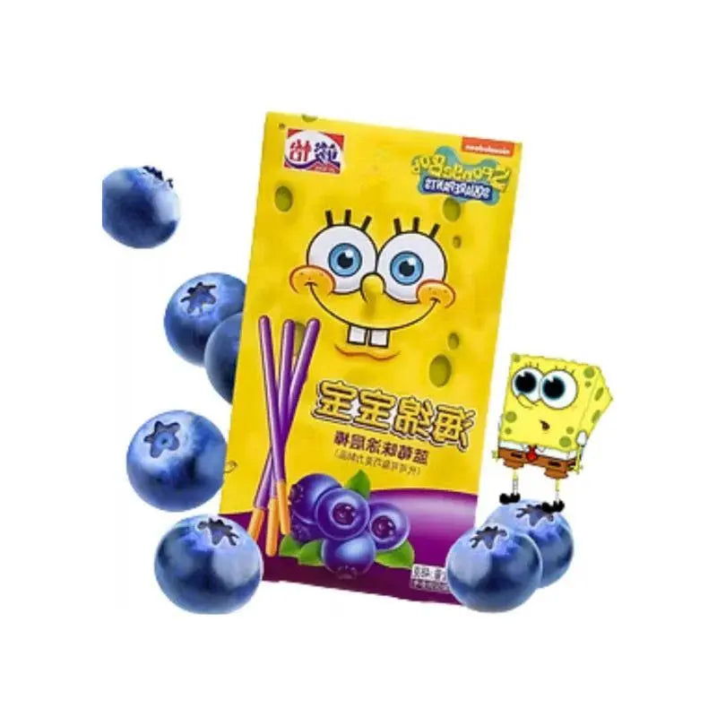 Junyi Blauwe Bes Spongebob Squarepants 48g OhMyCandyBox