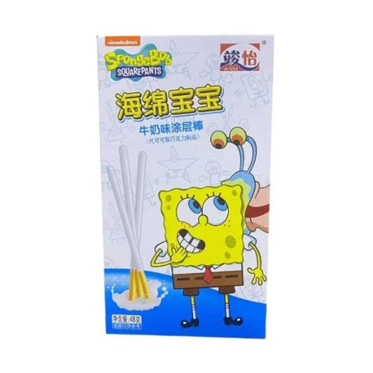 Junyi Melk Spongebob Squarepants 48g OhMyCandyBox