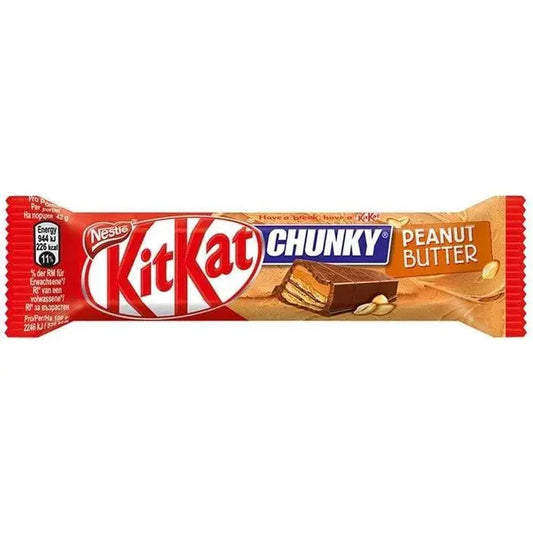 Kit Kat Chunky Pindakaas 42g OhMyCandyBox
