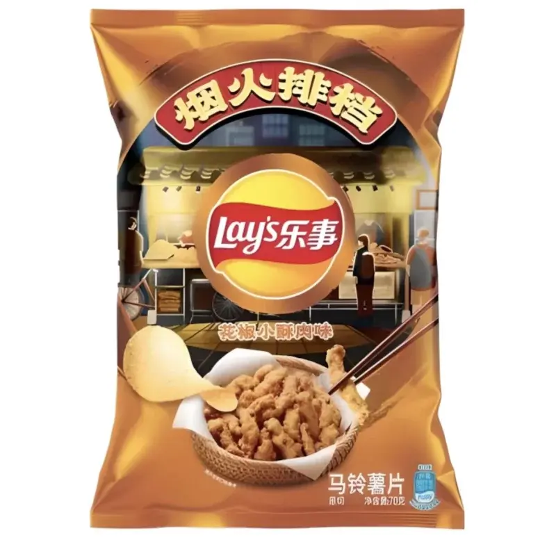 Lay's Sichuan Peper & Kleine Knapperige Vlees 70g OhMyCandyBox