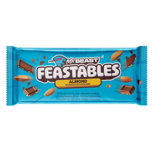 MrBeast Feastables Amandel 60g OhMyCandyBox
