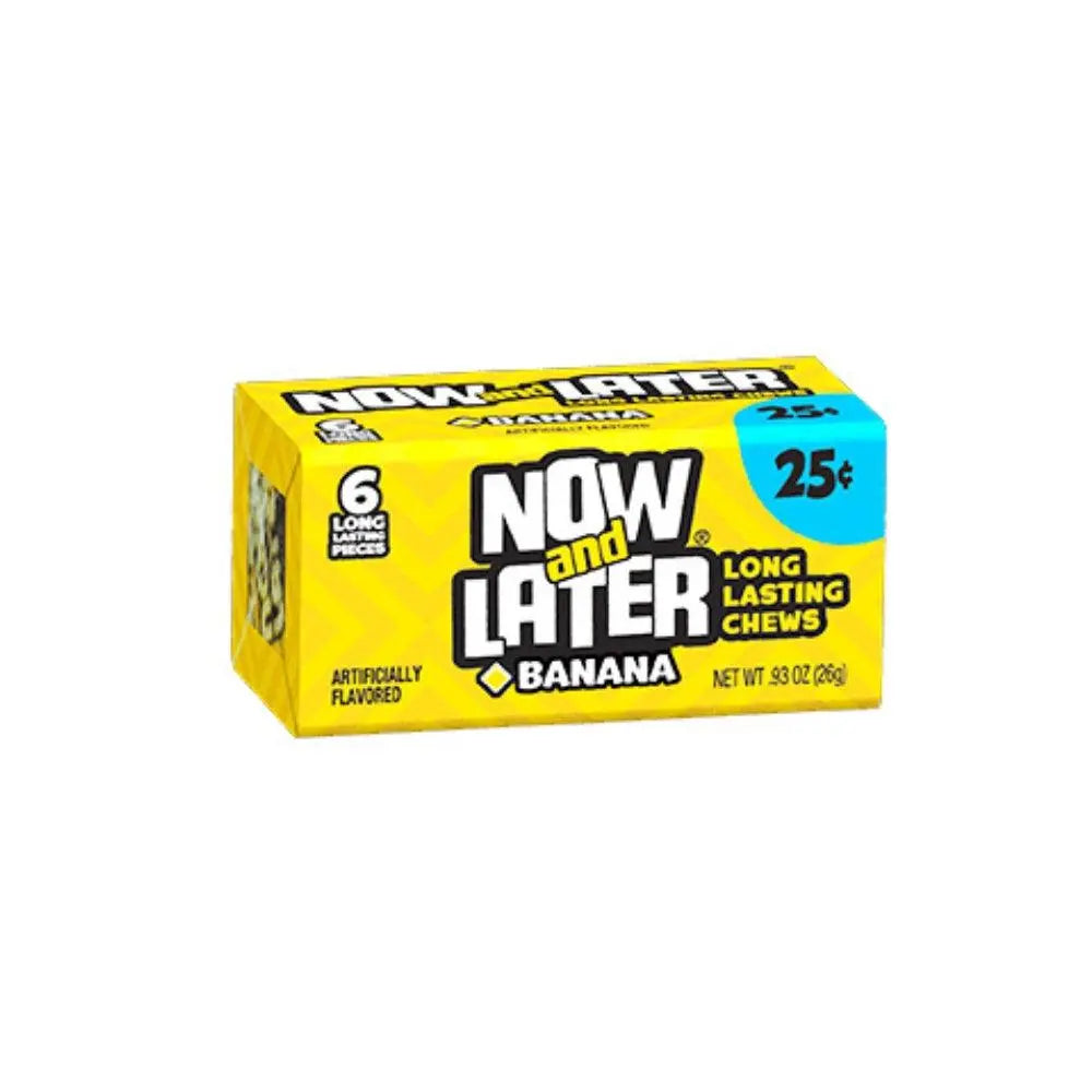 Now & Later Banana 26g OhMyCandyBox