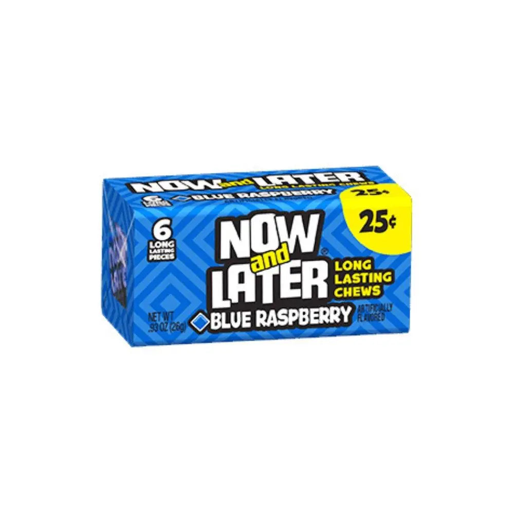 Now & Later Blauwe Framboos 26g OhMyCandyBox