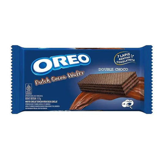 Oreo Wafer Dubbele Choco 117g OhMyCandyBox