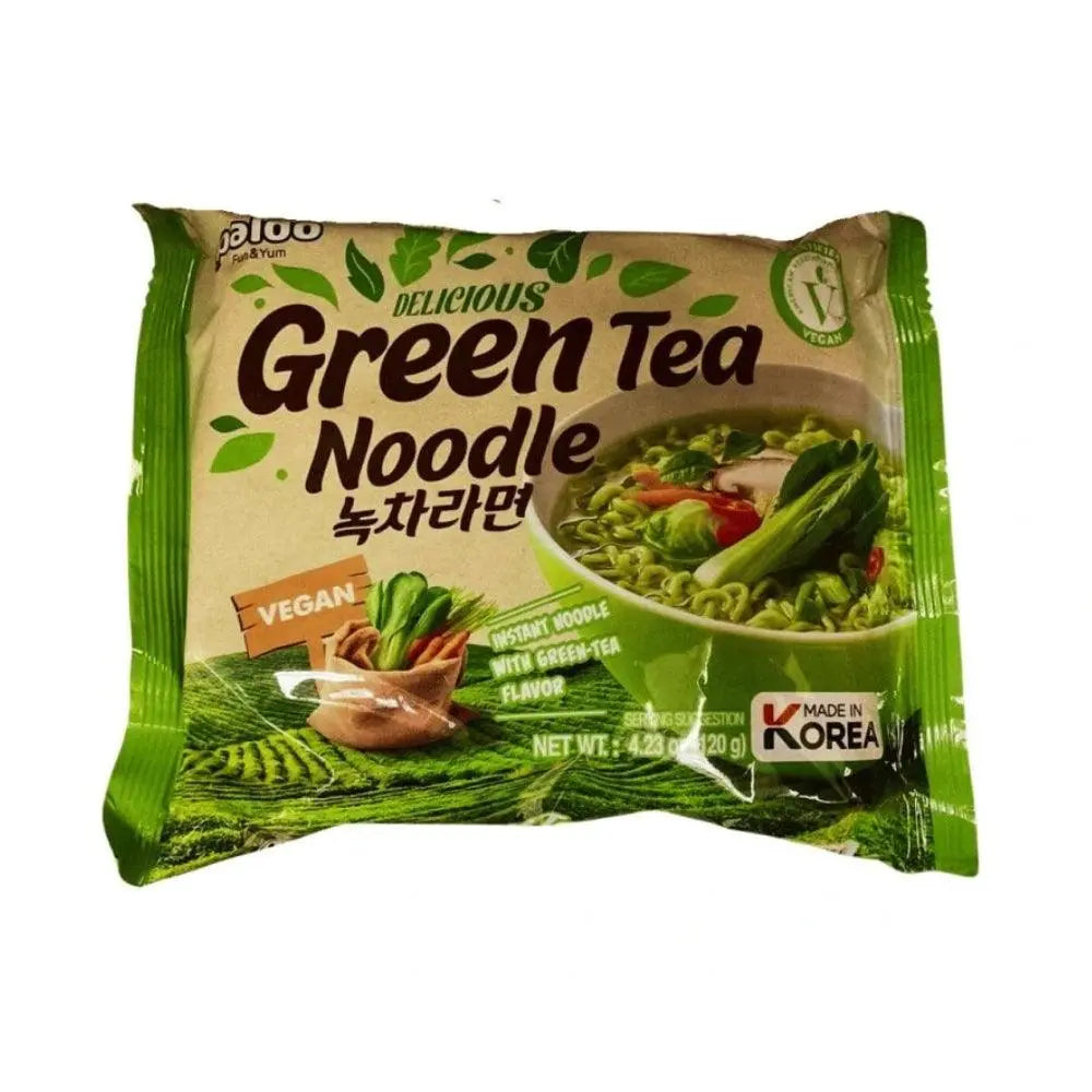 Paldo Groene Thee Noodle 120g OhMyCandyBox
