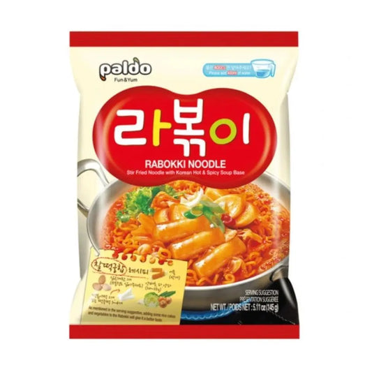 Paldo Rabokki Noodle Koreaanse Heet en Pittige Soep Basis 145g OhMyCandyBox