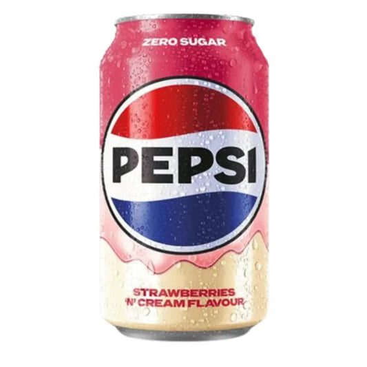 Pepsi Aardbeien 'N' Room 330ml OhMyCandyBox