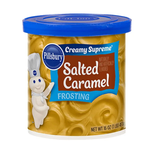 Pillsbury Romige Supreme Glazuur Zoute Caramel 453g OhMyCandyBox
