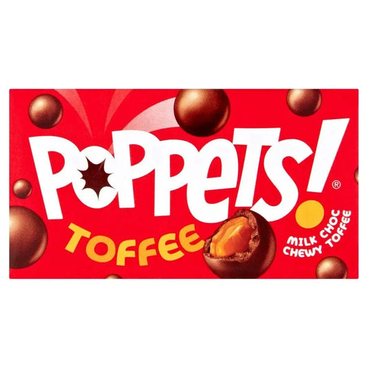 Poppets Melk Chocola Gecoate Taai Toffee 39g OhMyCandyBox