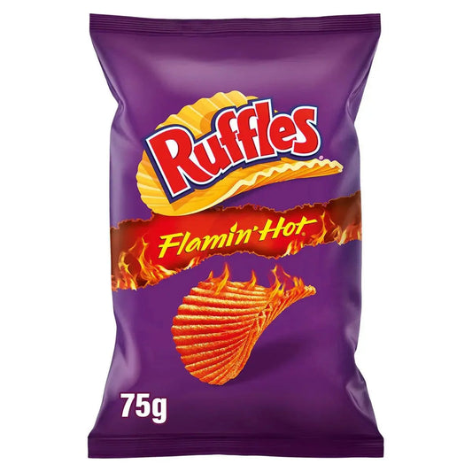 Ruffles Flamin' Hot 75g OhMyCandyBox
