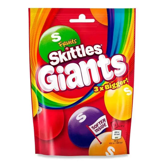 Skittles Giants Fruits 132g OhMyCandyBox