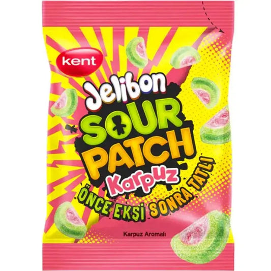 Sour Patch Kids Jelibon Watermeloen 160g OhMyCandyBox