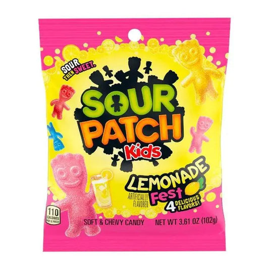 Sour Patch Kids Lemonade Fest 102g OhMyCandyBox