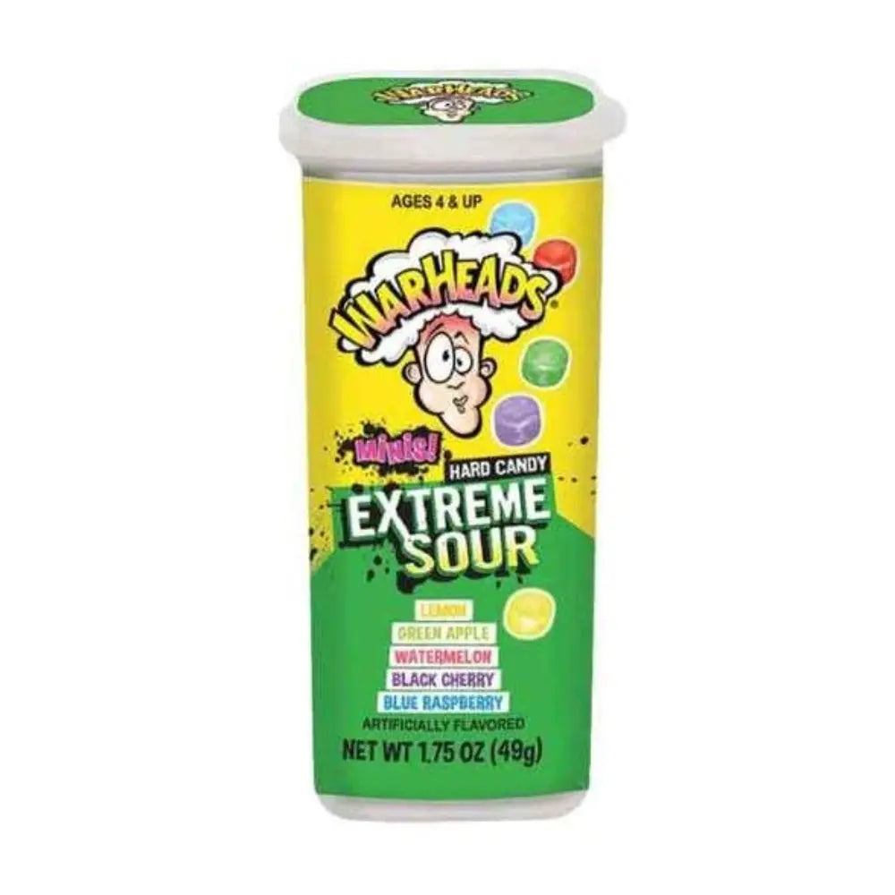 Warheads Extreme Sour Minis Juniors 49g OhMyCandyBox