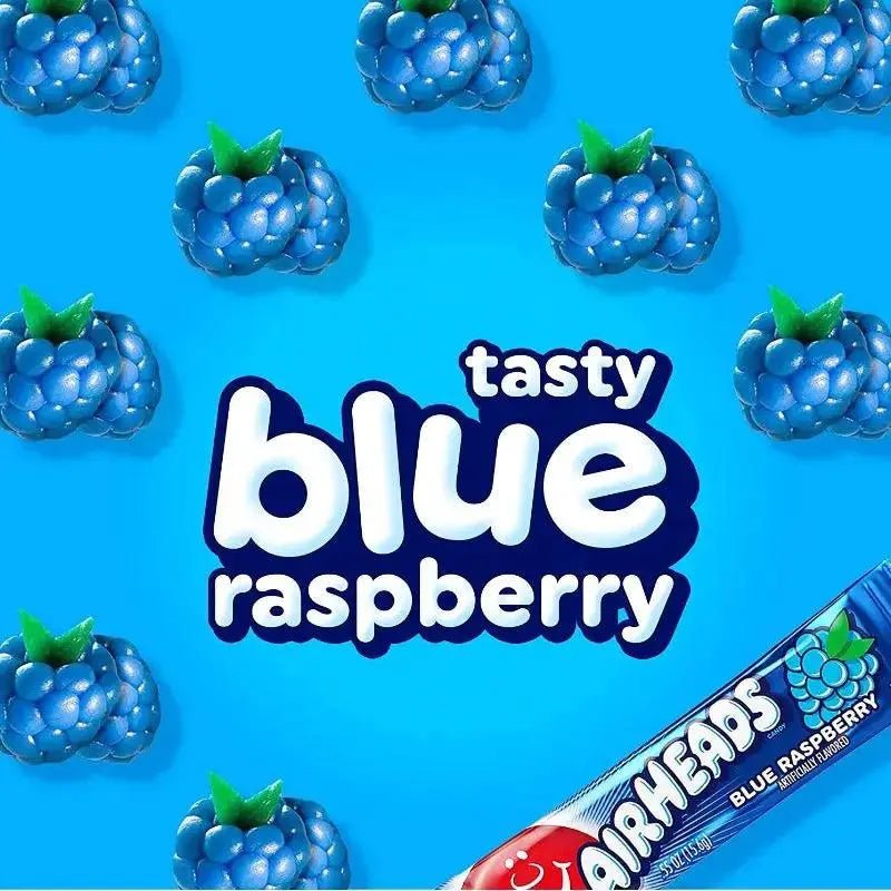 Airheads Blauwe Framboos 15.6g OhMyCandyBox