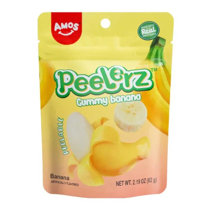 Amos Peelerz Gummy Banaan 120g OhMyCandyBox