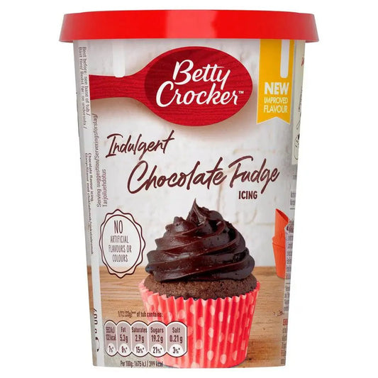 Betty Crocker Icing Chocolade Fudge 400g OhMyCandyBox