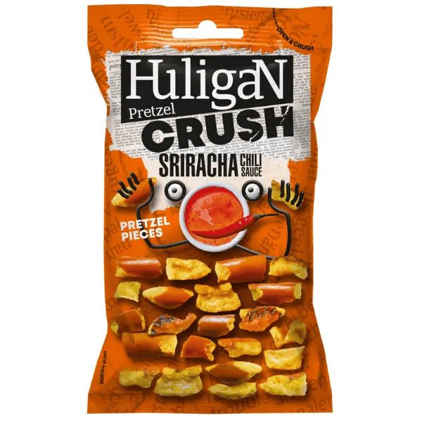 HuligaN Pretzel Crush Sriracha Chilli Sauce 65g OhMyCandyBox