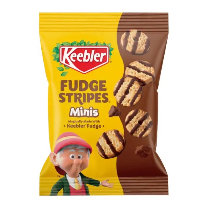 Keebler Cookies Fudge Stripes Minis Original 57g OhMyCandyBox