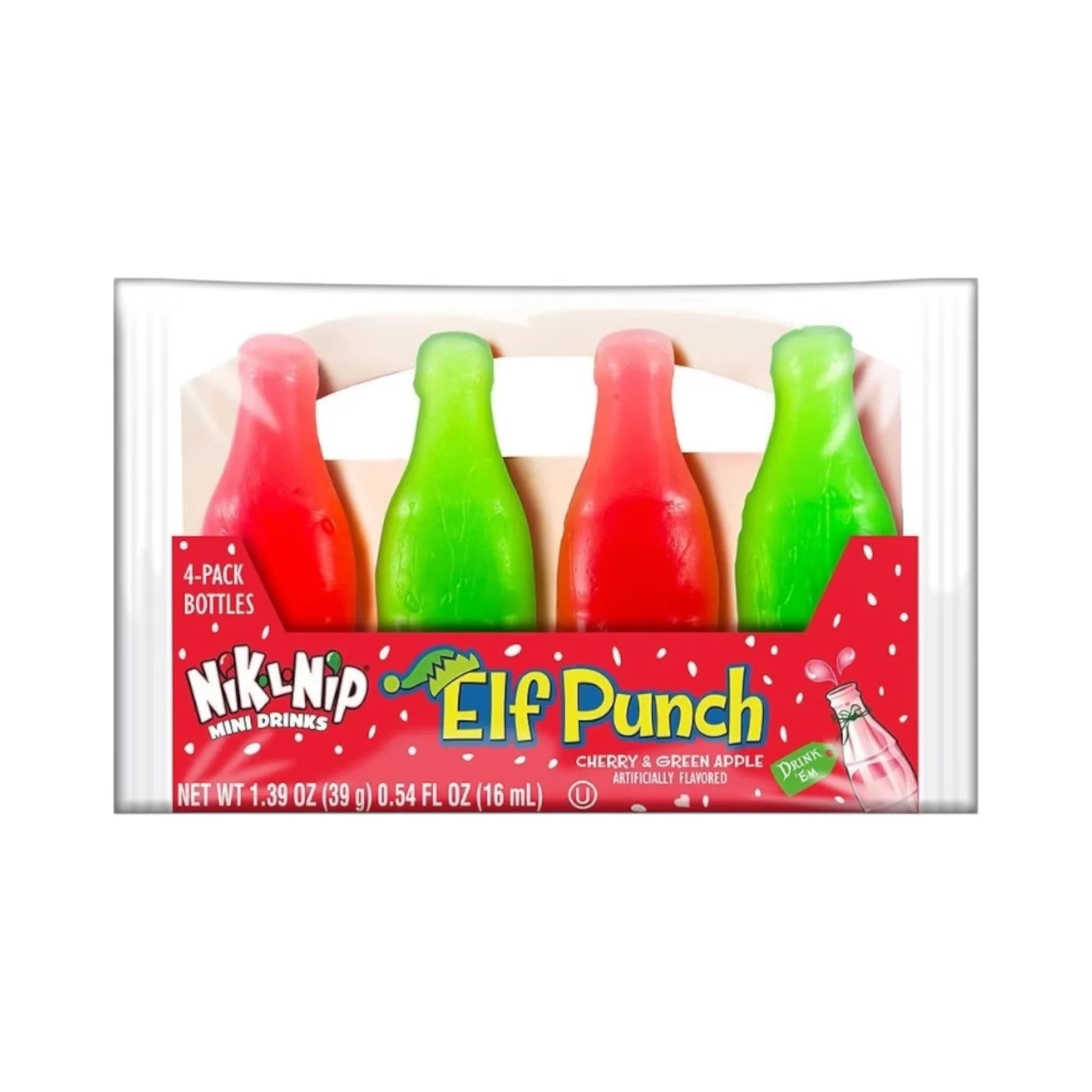 Nik - L - Nip Elf Punch 4 Pack 39g - OhMyCandyBox