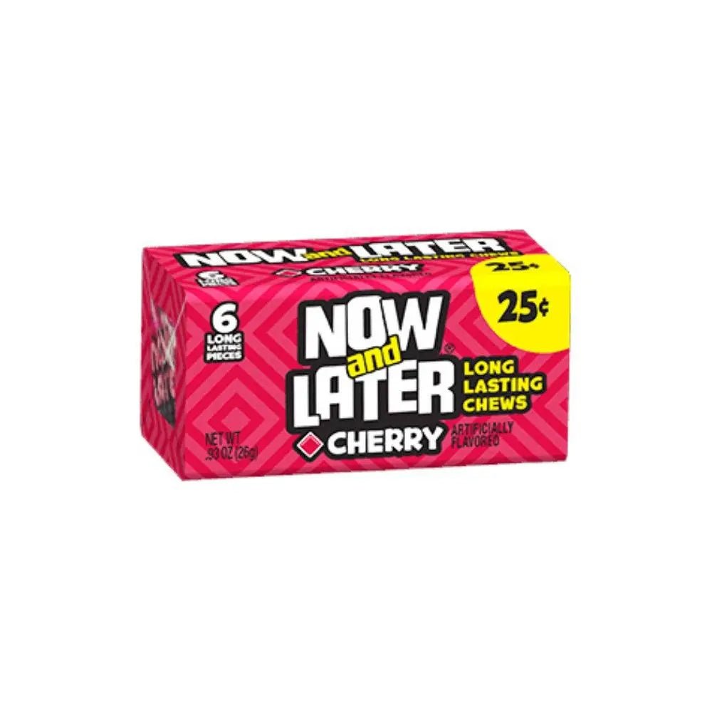 Now & Later Cherry 26g OhMyCandyBox