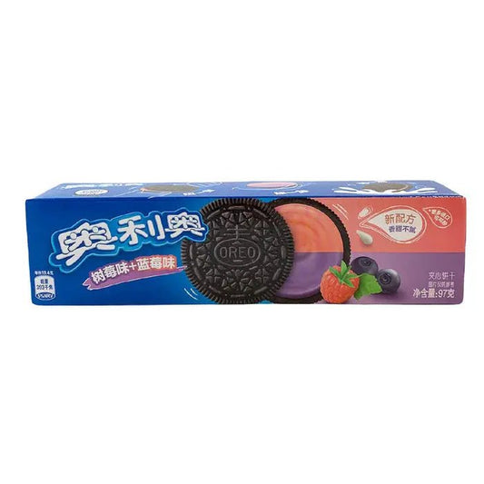 Oreo Dubbele Blauwe Bes & Framboos Crème 97g OhMyCandyBox