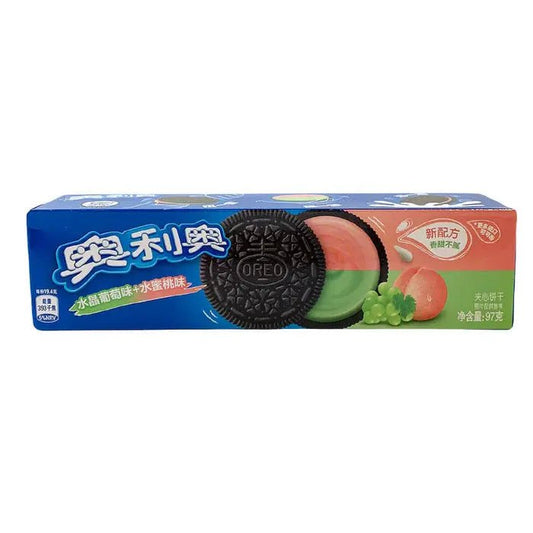 Oreo Dubbele Kristal Druif & Perzik Crème 97g OhMyCandyBox