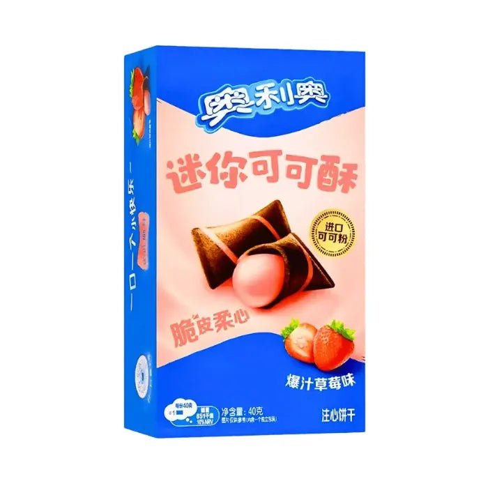Oreo Mini Cacao Krokant Aardbei 40g OhMyCandyBox